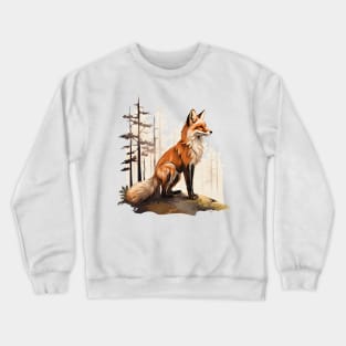 Forest Foxes Crewneck Sweatshirt